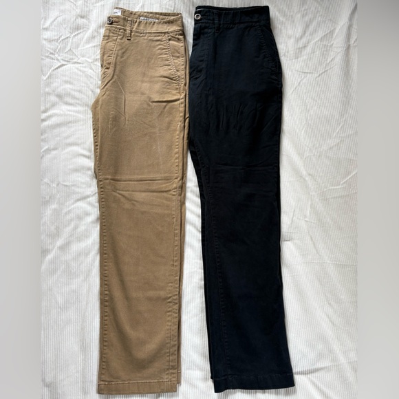 Goodfellow & Co Other - 2 Pair Bundle Goodfellow Men’s Chinos Size 32x30 - Athletic Taper Black and Tan